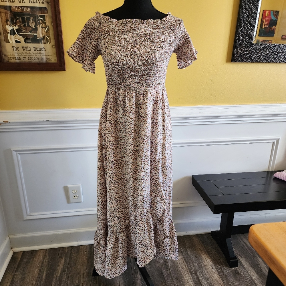Wishlist Mikayla Dress In Dark Cocoa